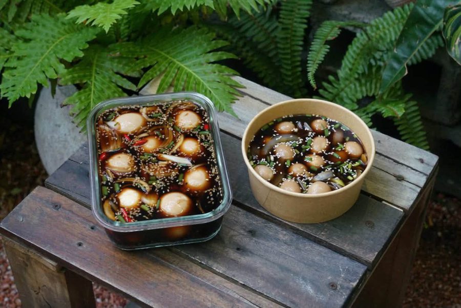 10 Trứng Cút Ngâm Tương