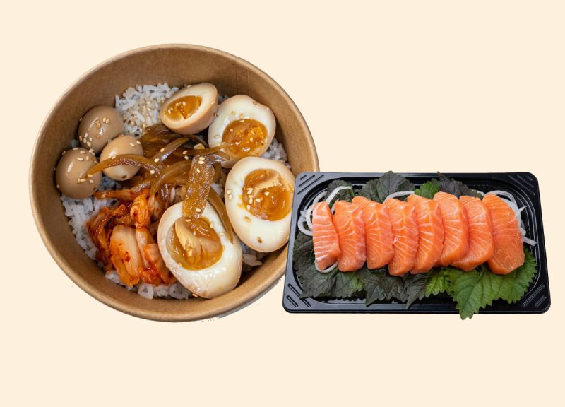 Cơm Cá Hồi Premium