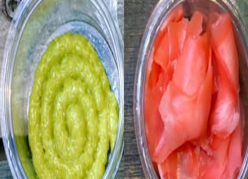 Gừng hồng + wasabi