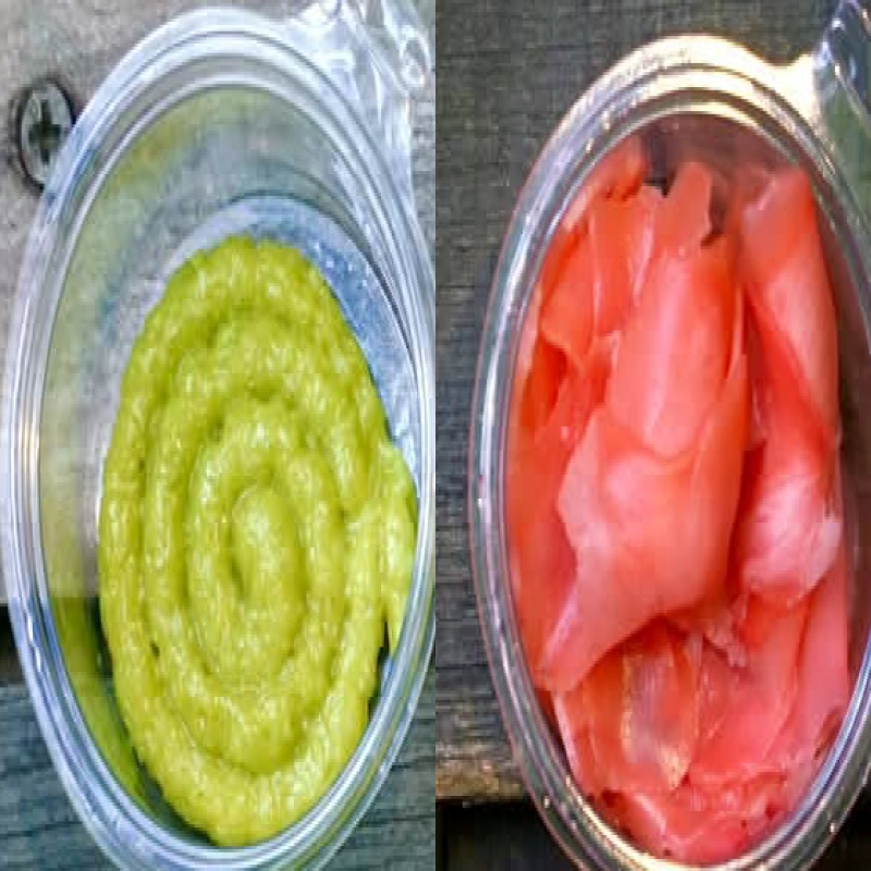 Gừng hồng + wasabi